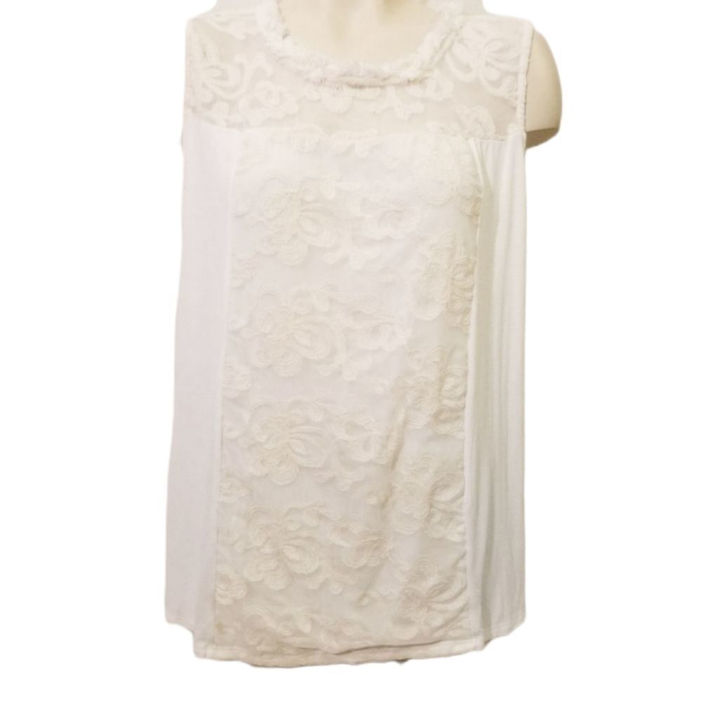 ‎Petrol Embroidered Lace Blouse Size XL